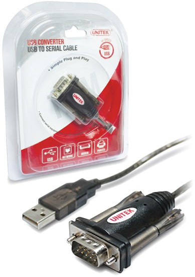 Unitek Lead USB to Serial DB9 RS232 1.5m