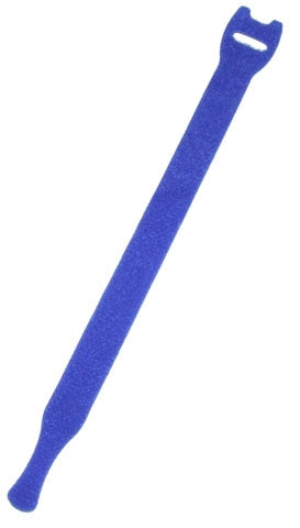 Velcro Cable Tie 200mm Blue (Pkt 10)