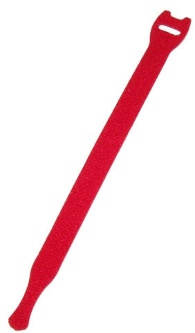 Velcro Cable Tie 200mm Red (Pkt 10)