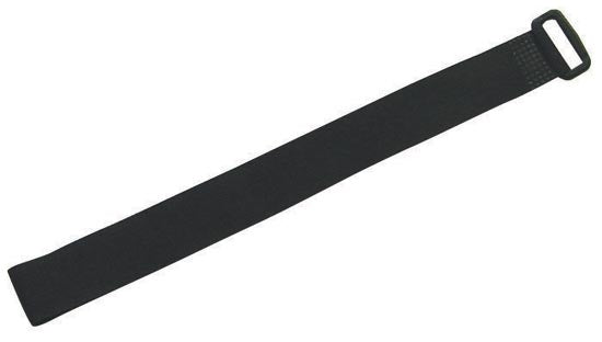 Velcro Cable Tie 300mm Black (Pkt 10)