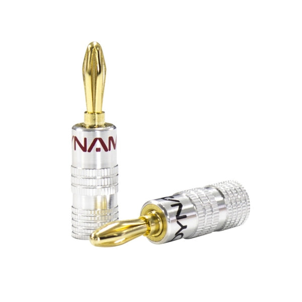 Banana Plug Gold Plated Alloy Jacket (Pkt)