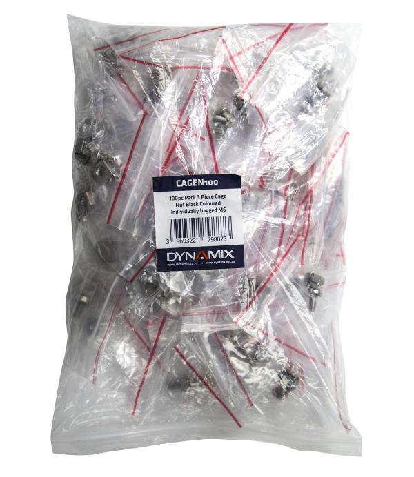 Cage Nuts 3pc (Bag 100)