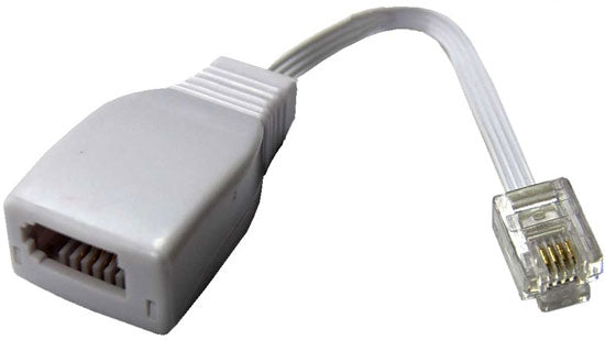 Lead BT Socket to RJ11 Plug 150mm