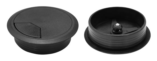 Desk Grommet 80mm Black