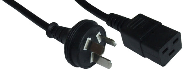 Power Cord 15A SAA Approved 2m