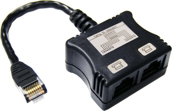 Adaptor Dual Supports 2x Digital Phones