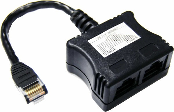 Adaptor Dual 8Way 2 Sockets 1 Plug