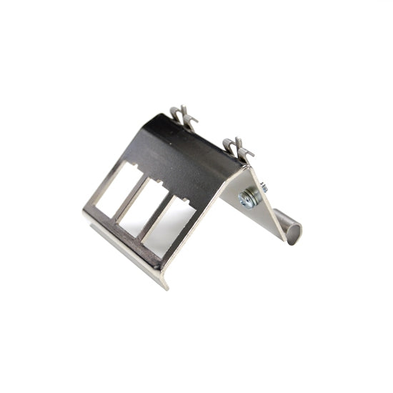 Adaptor Plate 3Port Keystone to Din Mount Metal