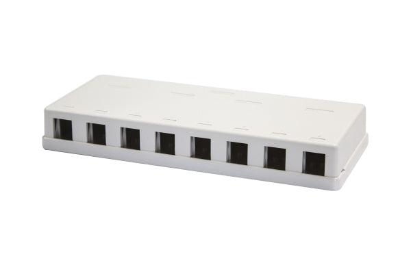 Keystone Wall Mount Enclosure 8Port Unloaded