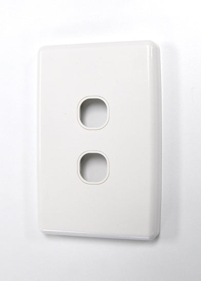 Amdex Face Plate Dual Port Vertical