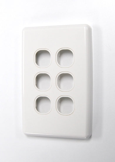 Amdex Face Plate Six Port Vertical