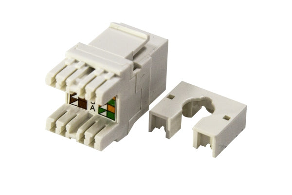 Keystone Jack RJ45 Cat5e for 110 Face Plate T568A/T568B
