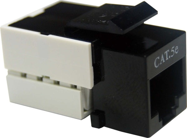 Keystone Jack RJ45 Cat5e 90D for 110 Face Plate T568A/B