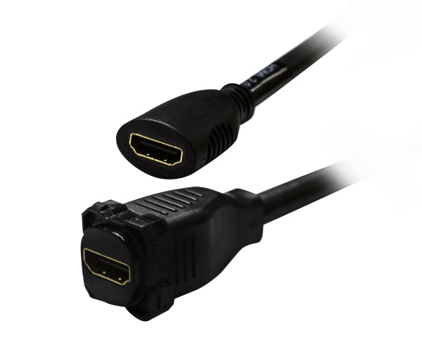 Amdex HDMI 2 Adaptor Cable 150mm Black