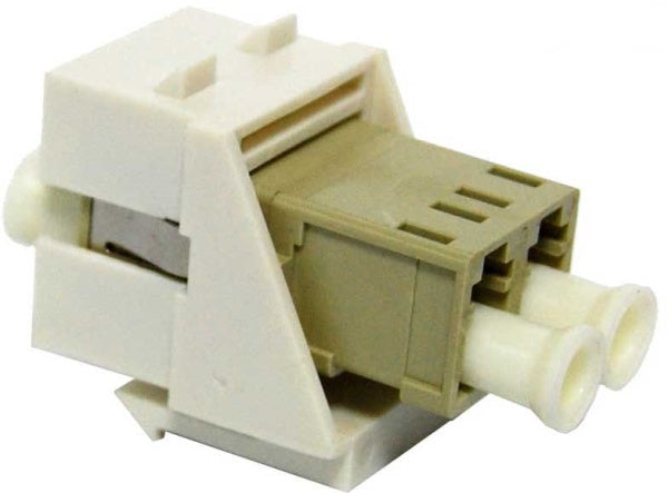 Keystone LC Duplex Multimode Beige