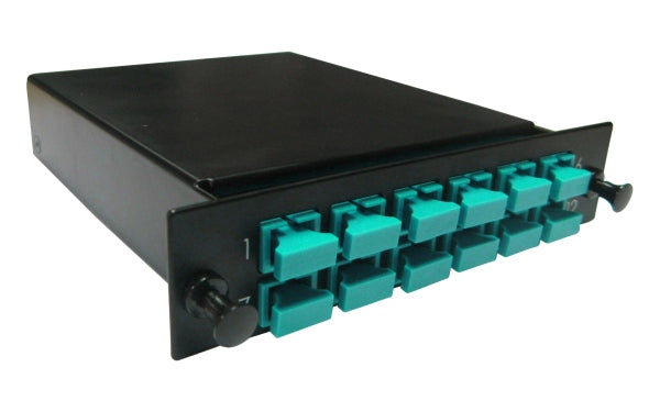 Fibre Cassette MPO OM3/4 12f 12P SC Simplex MM Polarity A/C
