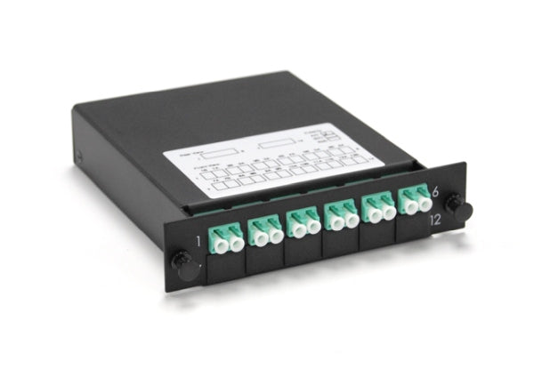 Fibre Cassette MPO SM 12f 6P LC Duplex SM Polarity A/C