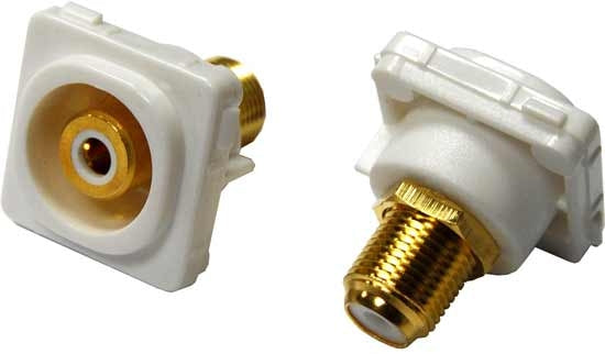 Amdex Jack RCA to RCA White