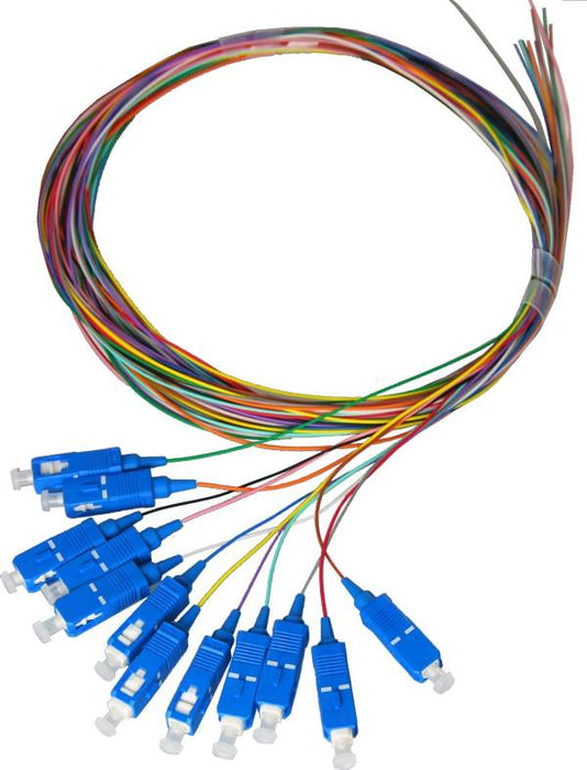 Fibre Pigtail LC MM OM1 2m Pkt6
