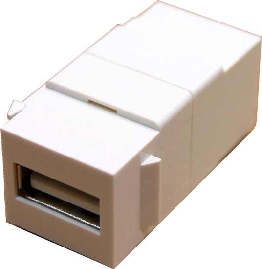 Jack USB2.0 Keystone Type A Female Female