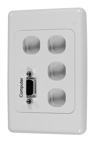 Amdex Single VGA Face Plate