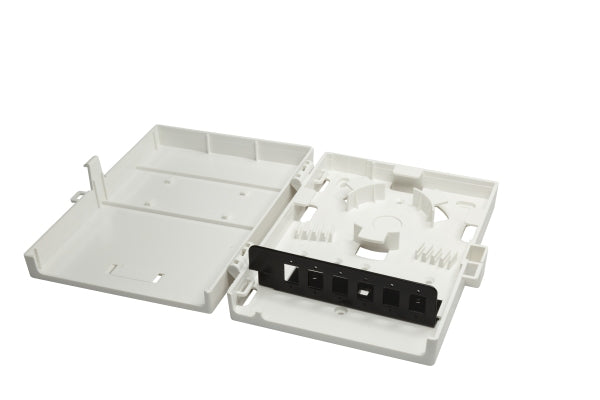 Fibre Wall Enclosure 6Port SC Simplex Unloaded