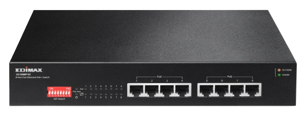 Edimax Ethernet Switch PoE 8Port Gigabit & Switchitch