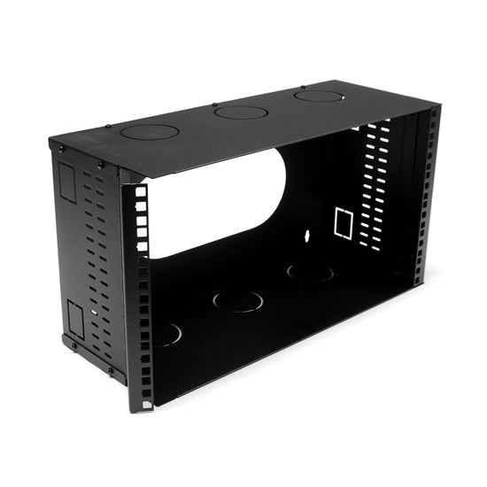 Wall Bracket Hinged 6U 200mm Deep 19in Encl Lid & Base