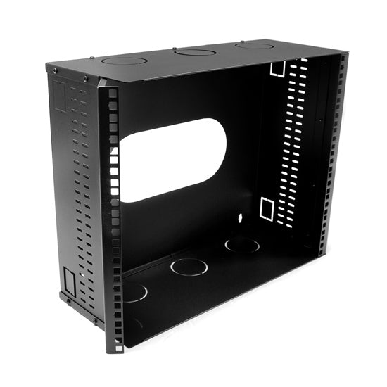 Wall Bracket Hinged 9U 200mm Deep 19in Encl Lid & Base