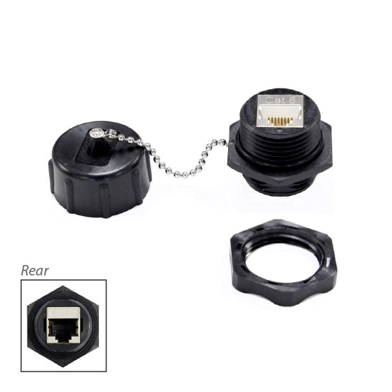 Joiner IP67 Cat6 Shielded & Dust Cap