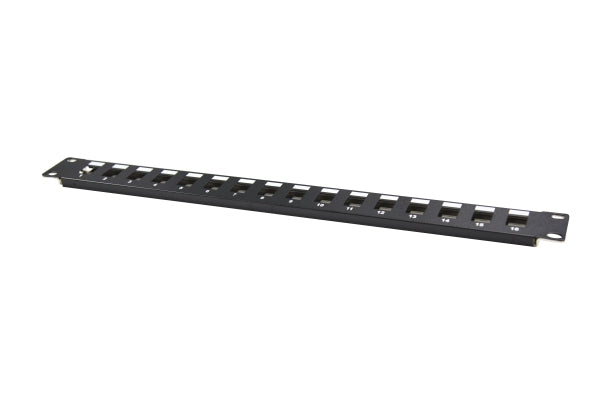 Patch Panel 19in Unloaded 16Port
