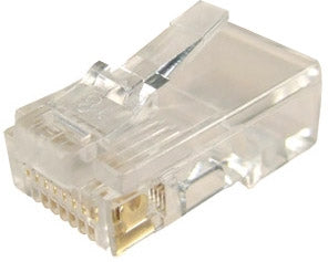 Plug RJ-45 Flat Stranded (Bag 20)