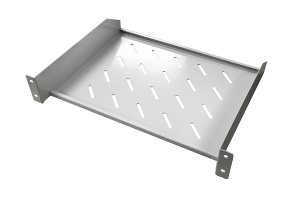 Cantilever Shelf 2RU 360mm Deep for IP Cabinet Grey