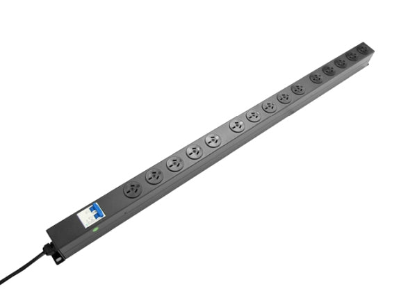 Power Rail Vert 15x 10A Outlet MCB