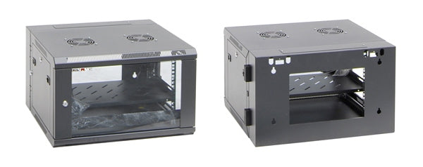 Wall Cabinet 6RU with Backmount 600 x 550 x 368mm