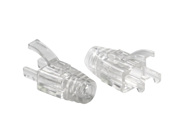 Strain Relief Boot Cat5e UTP .55mm with Latch (Pkt20)