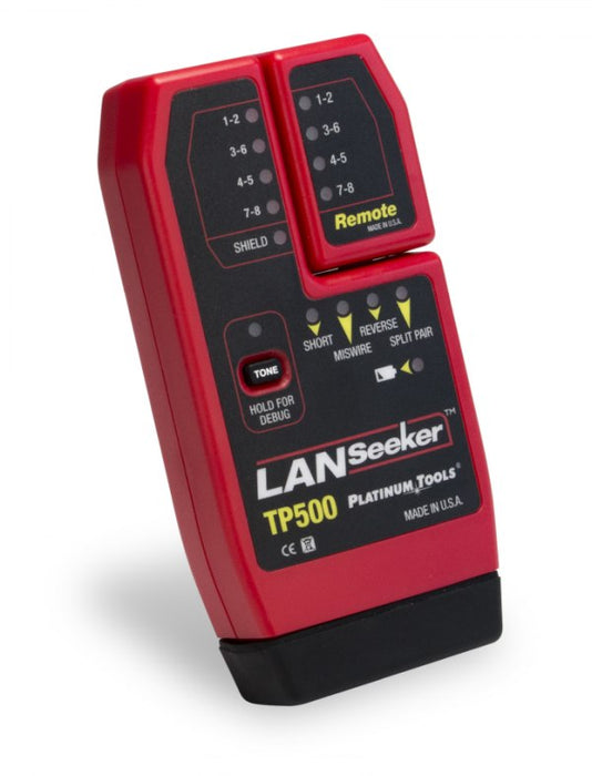 Platinum Tools Lanseeker Cable Tester & Tone Generator