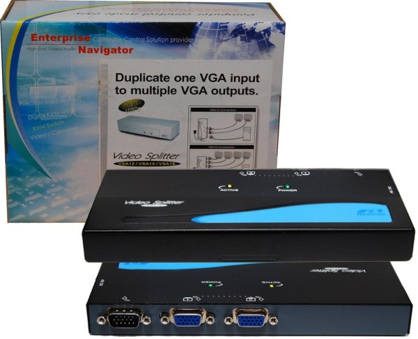 Rextron Monitor Multiplexer 1 to 2 VGA