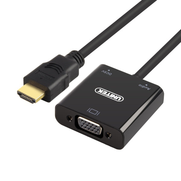 Unitek Converter HDMI to VGA with Audio