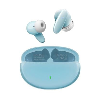 Promate Earbuds Bluetooth & Charging Case Blue
