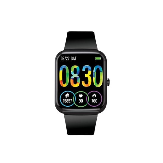 Smart Watch with Fitness Tracker & Bluetooth Black