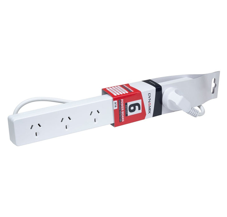 Dynamix Power Board 6Way 2x Double Spaced