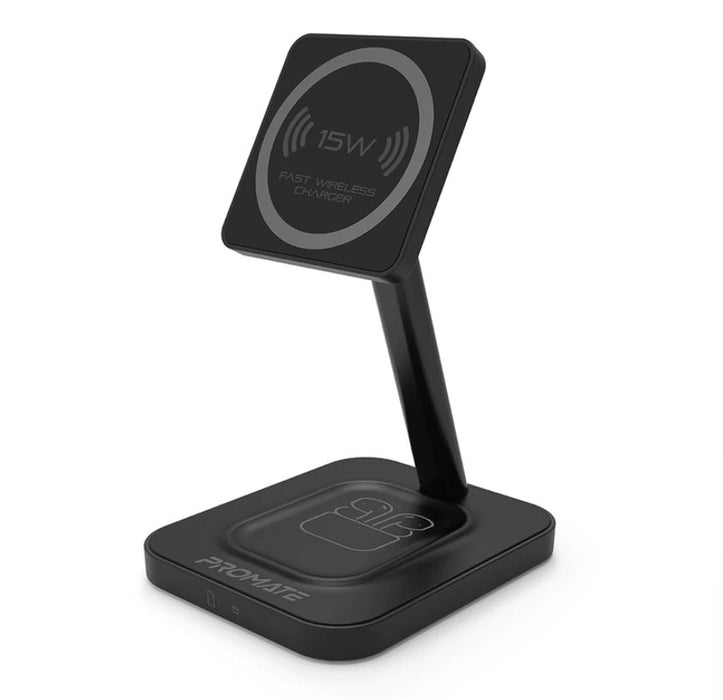 Promate 15W High Speed Magnetic Wireless Phone Charger