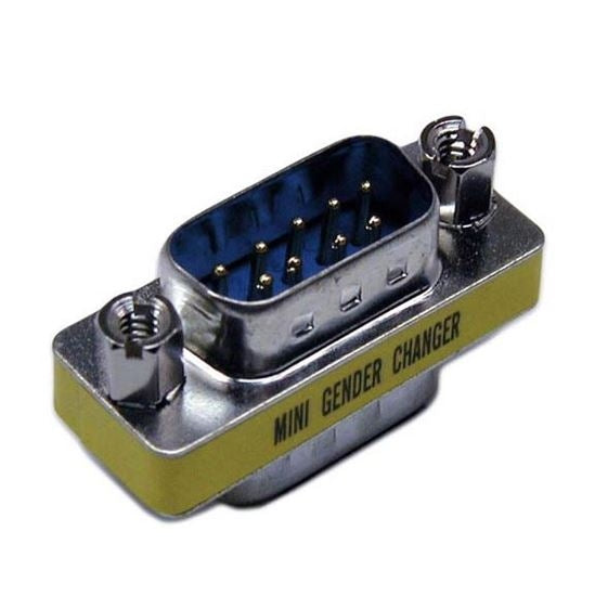 Mini Gender Changer Male/Female DB9