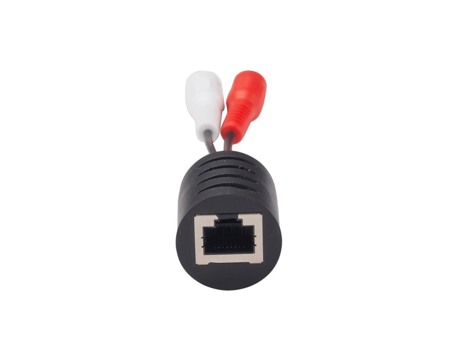 Stereo Audio Connector toRJ45 Balun & 2x RCA to RJ45 Balun