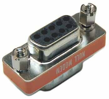 Adaptor Null Modem DB9 Female/Female
