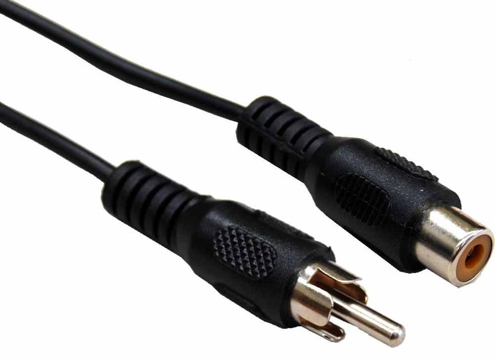 Lead RCA Plug to Socket 2m
