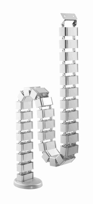 Brateck Deluxe Cable Management Spine Silver