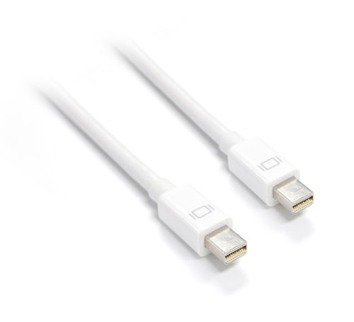 Lead Mini DisplayPort Male to Mini DisplayPort Male 2m White