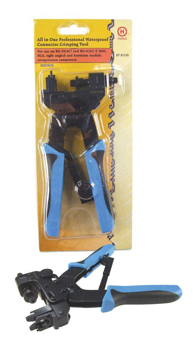 Hanlong Compression Crimp Tool - F / BNC / RCA